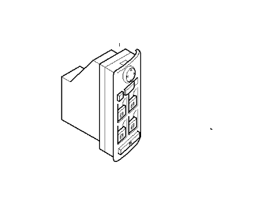 BMW 61316962506 Door Window Switch