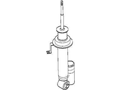 BMW 37121096165 Rear Left Spring Strut