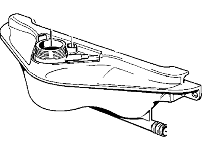 BMW 17111719110 Coolant Expansion Tank