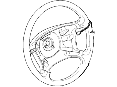 2003 BMW X5 Steering Wheel - 32346750578