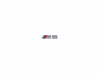 2018 BMW M6 Emblem - 51138054466