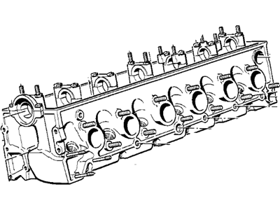 1986 BMW 524td Cylinder Head - 11121766568