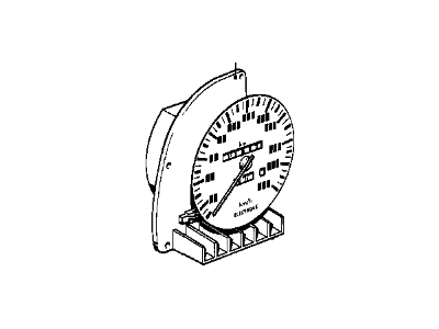 BMW Tachometer - 62121377617