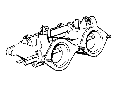 1988 BMW M3 Throttle Body - 13541308010