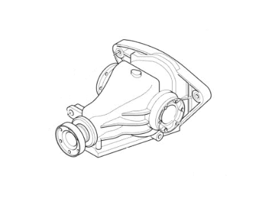 BMW 525i Differential - 33101428499