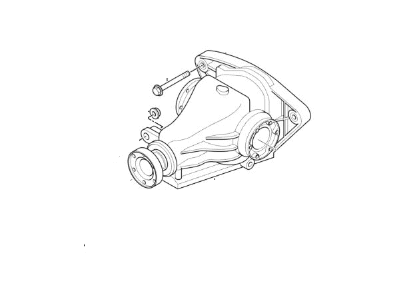 BMW 33101213825 Drivetrain Differential Rear