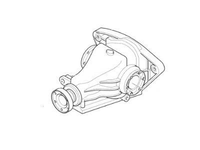 BMW 740i Differential - 33107504646