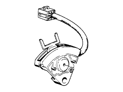 1979 BMW 320i Neutral Safety Switch - 61311359721