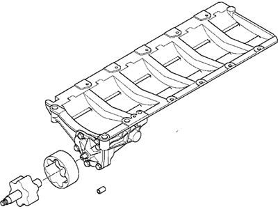 BMW 328i Oil Pump - 11417507350