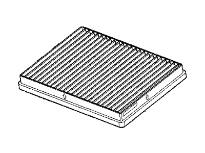 2000 BMW 540i Cabin Air Filter - 64319216589