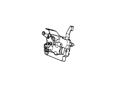 1989 BMW 535i Door Lock Actuator - 51218104781