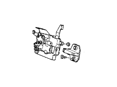 1989 BMW 535i Door Lock Actuator - 51211944015