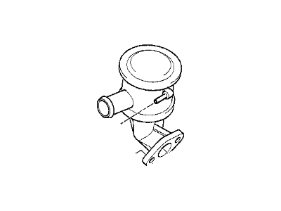 BMW 11727540471 Pierburg Control Valve - Emission Control