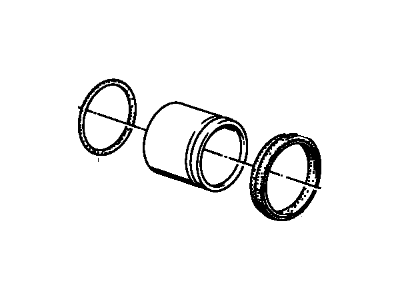 BMW 325e Wheel Cylinder Repair Kit - 34111157043