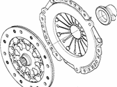 BMW X5 Clutch Disc - 21207528210 Set Clutch Parts