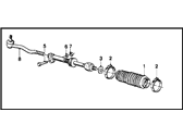 BMW M3 Tie Rod - 32-11-1-125-186 Right Side Tie Rod