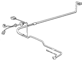BMW 12531703095 Battery Cable (Plus Pole) +Egs