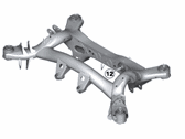 BMW 428i Rear Crossmember - 33306851658 Rear Axle Carrier