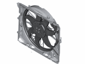 BMW 328i Cooling Fan Assembly - 17-11-7-590-699 Cooling Fan