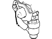 BMW Z3 Fuel Injector - 13641247196 Air Flow Injection Valve