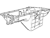 BMW Z3 Oil Pan - 11131247995 Oil Pan