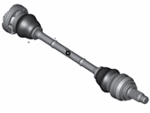 BMW 335i Axle Shaft - 33207568730 Passenger Right Rear Axle Shaft Assembly