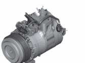 BMW 328i A/C Compressor - 64-52-6-918-749 Air Conditioning Compressor With Magnetic Coupling
