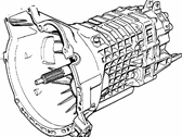 BMW Transmission Assembly - 23001220374 Exchange 5 Speed (Overdrive) Gearbox
