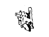 BMW 2500 Door Lock - 51221846033 Rear Left Catch