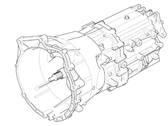 BMW Z4 Transmission Assembly - 23007519538 Exchange 6 Speed Gearbox