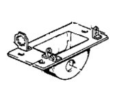 BMW 25161215626 Supporting Bracket