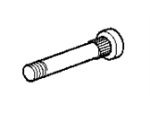 BMW 26111226730 Knurled Bolt