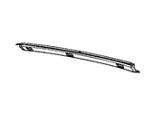 BMW 41321913780 Rear Window Frame Upper Part