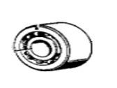 BMW 23121204580 Ball Bearing