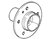 BMW 33411095774 Drive Flange Hub