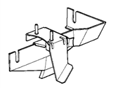 BMW 41148117990 Bracket For Oil Carrier/Suction Silencer