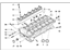 BMW 11127514543 Bearing Ledges Cylinder Head