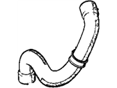 BMW 11531278045 Radiator Hose, Lower