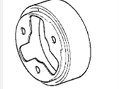 BMW 23131222514 Vibration Damper