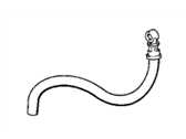 BMW 11421731012 Oil Pipe Outlet