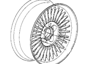 BMW 36111180306 Alloy Rim, Forged