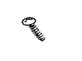 BMW 32311158355 Screw, Self Tapping