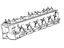BMW 11121275553 Cylinder Head