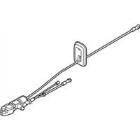 BMW 61136910539 Battery Cable (Plus Pole)
