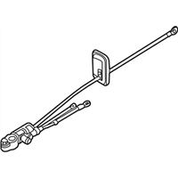 BMW 61128368714 Battery Cable (Plus Pole)