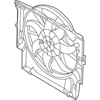 BMW 17427640513 Fan Housing With Fan