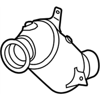 BMW 18407645241 Exchange Catalytic Converter Close To Engine