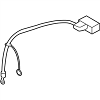 BMW 61129217031 Battery Cable (Plus Pole)