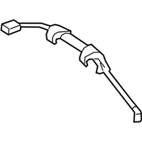 BMW 61129355557 Battery Cable (-), 2Nd Battery