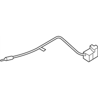 BMW 61129217033 Battery Cable (Plus Pole)